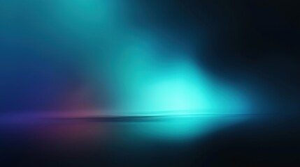 Aufkleber - Abstract blurred gradient mesh background in bright colors creating smooth horizontal lines