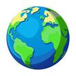 © nillgraph20 - Globe 3d Earth illustration vector with white background