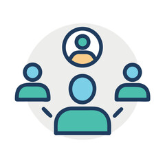 Poster - Connectivity representation in the social network with interconnected users