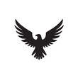© peach - eagle logo vector Bold and clean eagle logo vector, with sharp lines and a strong silhouette