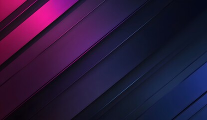 Fototapete - Blue and purple line background for banner presentation design