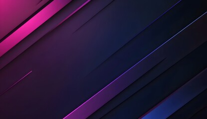 Fototapete - Blue and purple line background for banner presentation design