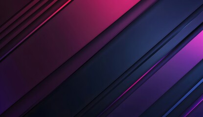 Fototapete - Blue and purple line background for banner presentation design