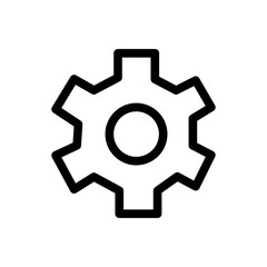 Leinwandbilder - setting icon
