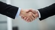 © Arthure  - Handshake image of two business people