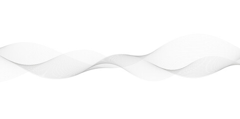 Poster - Abstract grey wavy lines background. Digital frequency track equalizer. Abstract frequency sound wave lines and technology curve lines background. Abstract background with business lines background. 