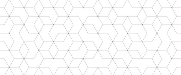 Vector creative idea technology or science hexagons pattern.