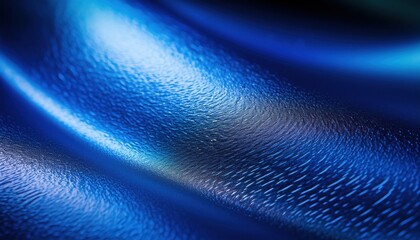 Leinwandbilder - macro blue fingerprint texture with glowing lines and ripples for tech branding, biometric interface, web background, and futuristic digital identity design

