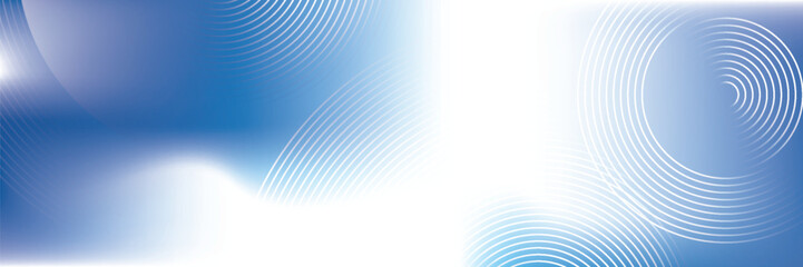 Poster - gradient abstract background with circular line patterns. vector illustration.