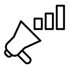 Poster - marketing vector icon