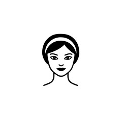 Poster - Headband icon vector