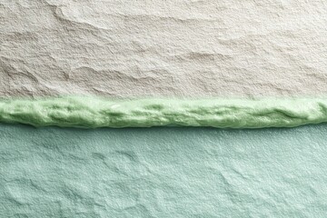Poster - Textured paper layers showing soft colors and natural patterns in a creative design setting