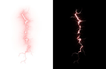 Poster - Electric, red, lightning, charge, effect – ideal PNG for dynamic scenes. This PNG Overlay adds energy, light, and power with a transparent background for futuristic, magic, or storm visuals.