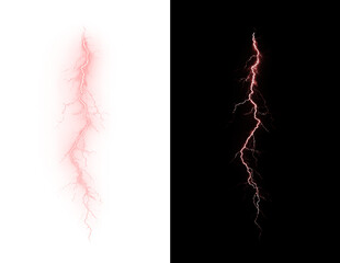 Poster - Electric, red, lightning, charge, effect – ideal PNG for dynamic scenes. This PNG Overlay adds energy, light, and power with a transparent background for futuristic, magic, or storm visuals.
