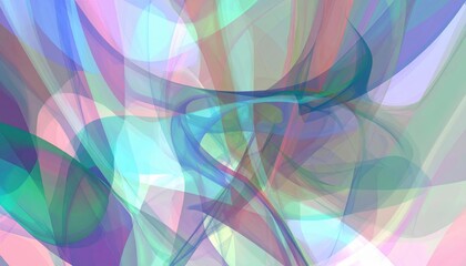 Poster - Dynamic abstract art swirls digital canvas colorful graphics vibrant environment artistic viewpoint creative expression