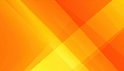 Poster - Dynamic orange and yellow abstract background digital art vibrant color palette modern design textured layers