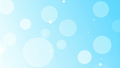 Poster - Soothing blue light reflections abstract design digital artwork calm environment aesthetic viewpoint