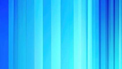 Poster - Dynamic blue vertical lines abstract art modern design digital environment unique perspective