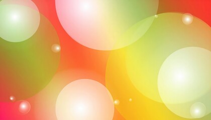 Poster - Colorful abstract background with circles digital art vibrant environment artistic viewpoint creative concept