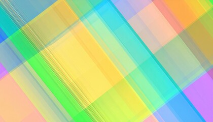 Poster - Vibrant abstract patterns in colorful geometric design digital art studio environment modern viewpoint