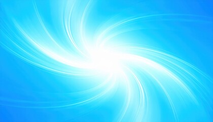 Poster - Dynamic blue swirl motion abstract design studio digital art bright atmosphere aesthetic viewpoint