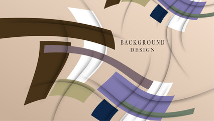 Wall Mural - Modern colorful pastel gradient abstract geometric pattern background