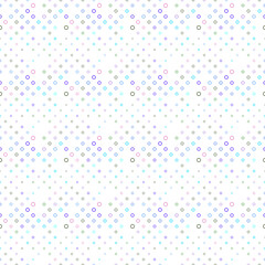 Aufkleber - Colorful seamless abstract geometrical ring pattern background