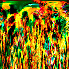 Wall Mural - abstract, artistic, background, black, collage, colorful, decoration, detail, elegant