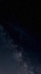 Canvas Print - milky way stars and constellations with a galaxy background.