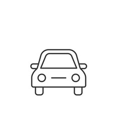 Poster - Car icon. Vehicle symbol modern, simple, vector, icon for website design, mobile app, ui. Vector Illustration