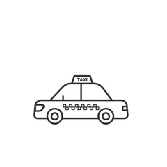 Poster - Taxi icon. Transportation modern, simple, vector, icon for website design, mobile app, ui. Vector Illustration