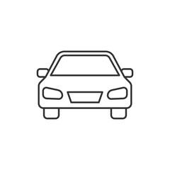 Poster - Car icon. Vehicle symbol modern, simple, vector, icon for website design, mobile app, ui. Vector Illustration
