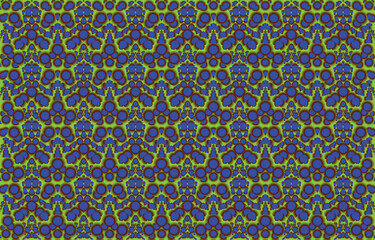 Abstract seamless patran. The effect of batik, crumpled paper. Grunge style. Suitable for wallpaper, wrapping paper, fabric, knitwear, clothing. Color yellow, sunny, lemon, blue
