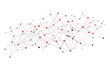 ©  MH STAR - Abstract network design isolated on transparent background