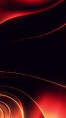 Wall Mural - futuristic fiery abstract modern background loop