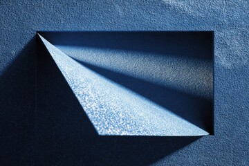 Poster - Abstract Geometric Pyramid Shadow Design