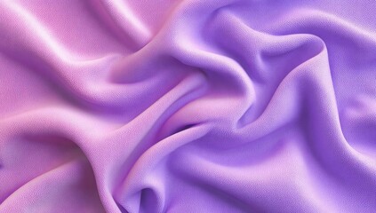 Poster - Gradient Pink And Purple Textured Fabric