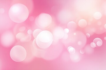 Poster - Soft Pink Bokeh Background