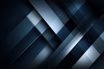 Poster - Abstract Dark Geometric Background Design