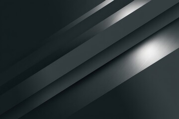Poster - Abstract Dark Geometric Design Background
