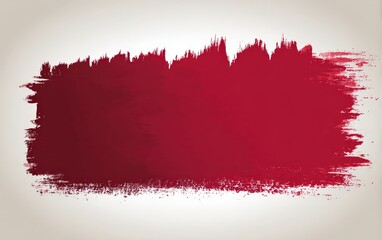 Poster - Abstract Red Brush Stroke Background