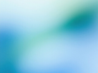 Poster - Abstract soft gradient background blending blue and teal colors