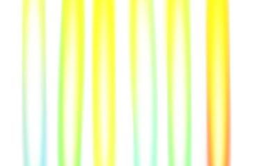 Wall Mural - futuristic neon lines glowing on transparent background