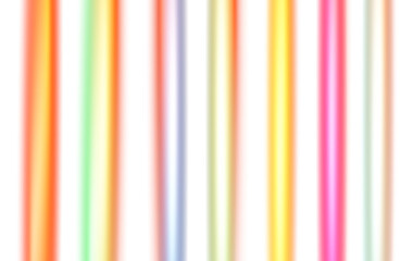 Wall Mural - futuristic neon lines glowing on transparent background