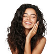 © Rawpixel.com - PNG Curly hair woman laughing smiling.