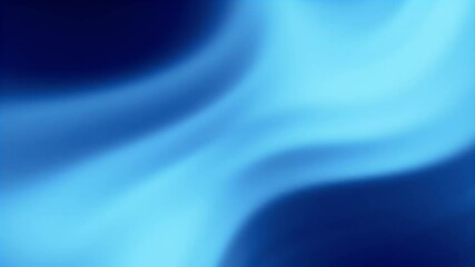 Poster - Abstract Blue Wave: Dynamic Gradient Motion Background