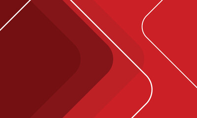 Poster - Red abstract background. Dynamic shapes composition. Vector illustration for banners, presentation templates and social media.
