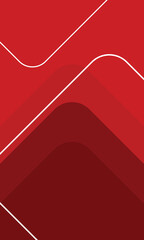 Poster - Red abstract background. Dynamic shapes composition. Vector illustration for banners, presentation templates and social media.