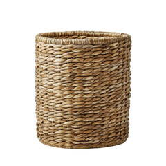 Poster - Woven storage basket made from natural fibers, perfect for organizing and adding rustic touch to any space. Ideal for home decor and functional storage solutions
