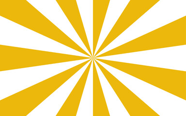 Aufkleber - Abstract high-energy background with radial burst pattern and alternating curved rays. Smooth, wavy orange rays spiraling outward from a central point. Motion and depth, evoking a retro, playful